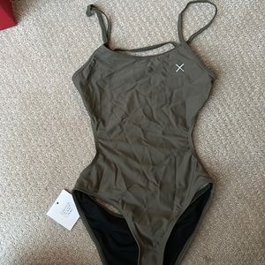 Unworn Boutine LA One-piece Moss-Green Size M